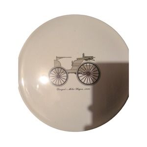 Antique Automobile Car Collector Dish Ashtray